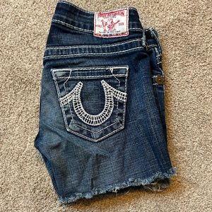 True Religion denim short SZ 25